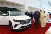 Erdoğan Kuveyt Emiri'ne Togg hediye etti