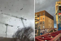 Hortum can aldı: Çok sayıda yaralı var