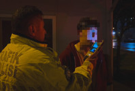 Polise yalvardı: Beni alın bırakmayın