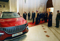 Erdoğan, bir lidere daha Togg hediye etti