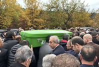 Eski TBMM Başkanı Mehmet Ali Şahin'in babası son yolculuğuna uğurlandı