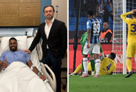 Fibula kemiği kırılan Luccas Claro ameliyat oldu