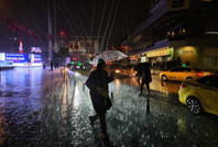 İstanbul’da beklenen sağanak başladı