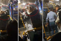 Koltuk kavgası: Otobüste kadın yolcular birbirine girdi