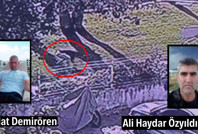 Yolda yürürken öldürüldü, kanlı ellerini çime sildi