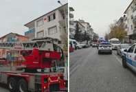 Kendini eve kilitledi, ateşe verdi