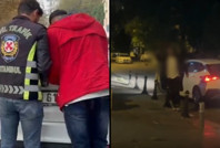 Kavgaya daldı, aracı unuttu: Gözaltına alındı