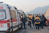 Gaziantep’te sabah saatlerinde feci kaza: 4 kişi yaralandı