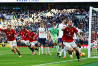 10 kişilik Manchester United, Tottenham'ı 90+6'da yıktı!