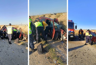 Kamyonla çarpışan otomobilde can pazarı: Sürücü öldü, yolcu yaralı