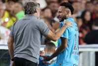 Neymar oyundan çıkartılmasına kızdı