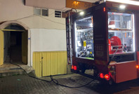 Elektrik kontağı yangına yol açtı, bina beşinci kez yandı