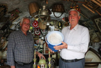 Hasta babaannesi için Erciyes'ten kar getirtti