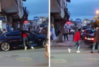 Eşiyle ilişkisi olduğunu iddia ettiği kişiyi defalarca bıçakladı