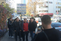 Kızılay tabelası bir kez daha yenilendi