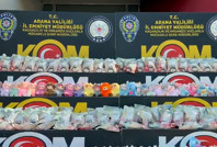 2 milyonluk kaçak pelüş oyuncağa polis baskını