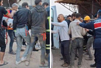 Beton kalıbı altında can verdi