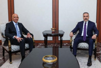 Fidan ve ABD'nin Ankara Büyükelçisi Barrack görüştü