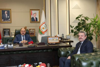 Dursun Özbek önermişti, İbrahim Hatipoğlu ziyaret etti