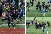 Futbol maçı savaşa döndü: 24 kırmızı kart çıktı