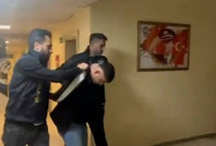 İş yerini kurşunladı, tutuklandı