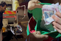 Çöpte buldukları para ve altını sahibine ulaştırdılar