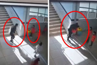 Boğazına yiyecek kaçan öğrenciyi son anda kurtardı