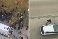 Eski eş dehşet saçıp firar etti