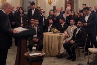 Trump, serbest bırakılan İsrailli esirleri ağırladı