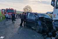 Beton mikseriyle minibüs çarpıştı: 24 yaşındaki sürücü hayatını kaybetti