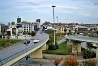 Maltepe’de hatalı sollama kazaya neden oldu