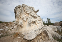 Balıkesir'de bulunan devasa sütunlar Roma dönemi hakkında ipucu veriyor