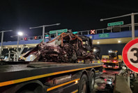 Kuzey Marmara Otoyolu'nda kâbus gibi kaza