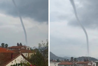 Marmaris’te hortum oluştu