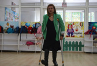 Ortopedik engelli öğretmen, hayallerini gerçekleştirerek ilham oluyor