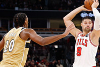Vucevic büyük oynadı: Chicago, Wizards'ı geriden gelip yıktı