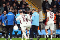 Trabzonspor'da şansız sakatlık: Edin Visca, oyuna devam edemedi