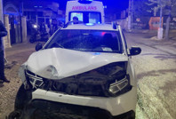 Adıyaman’da minibüs ile otomobil çarpıştı