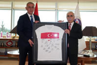 TFF Başkanı'ndan Ankara'da dikkat çeken ziyaret
