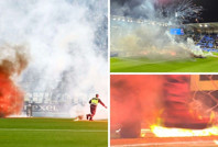 Takım küme düştü, taraftar stadı yaktı