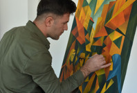 Asayiş uygulamasında hayatını değiştiren karşılaşma: Polis memuru ressam oldu