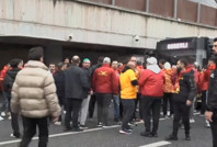 Galatasaray taraftarından Kadıköy'e dev konvoy
