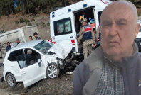 Anjiyodan dönerken kazada öldü