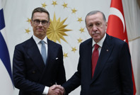 Erdoğan, Finlandiya Cumhurbaşkanı ile görüştü