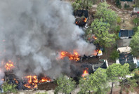 Fethiye’de onlarca yapı kül oldu