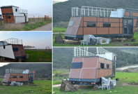 Milyonluk Tiny House'u traktöre bağlayıp çaldı