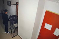 Büyükçekmece Adliyesi'ndeki hırsızlık anları ortaya çıktı