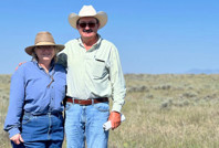 Yaşlı çiftçi 15 bin hektarlık arsayı hibe etti!