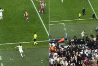 Arda Güler'in düşüşü gündem oldu: Su şişesini tekmelerken kendini yerde buldu