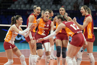 Galatasaray Daikin, CEV Kupası'nda avantajı kaptı